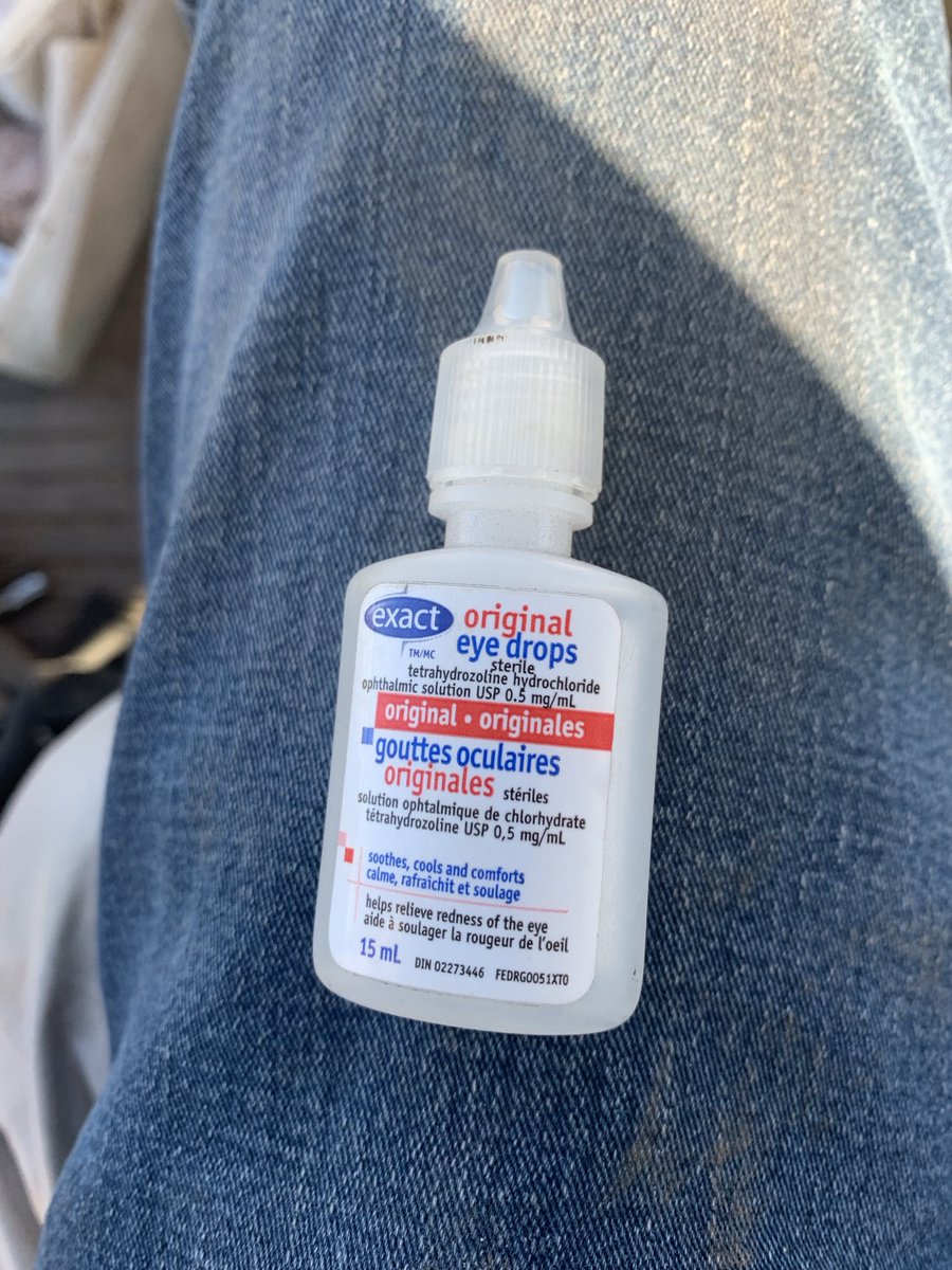 rennbz's tweet photo. My eyes were scratchy from low humidity, filling the drill, and generally dusty conditions. Success!  I found eyedrops in the armrest. Hmm-it expired in Sept 2016. How many freeze-thaw cycles has it been through?  But my eyes are REALLY scratchy… https://t.co/iiZ4RhE6Pf