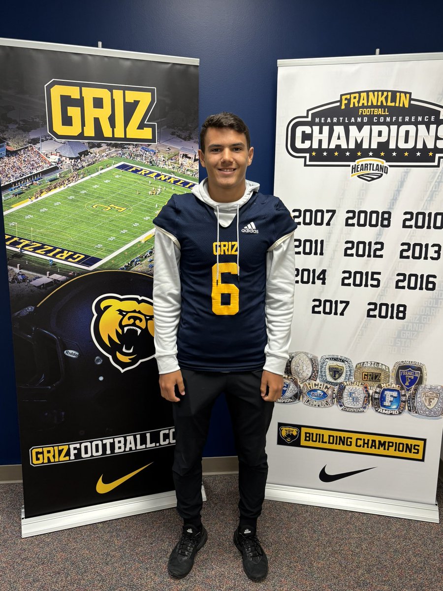 LandynHaze07's tweet image. Had a great time back at Franklin, seeing the campus and learning more about the academics. Had great conversations with @CoachHillGriz and @ChampionsManual and I am excited to continue to grow our relationship. #GoGriz