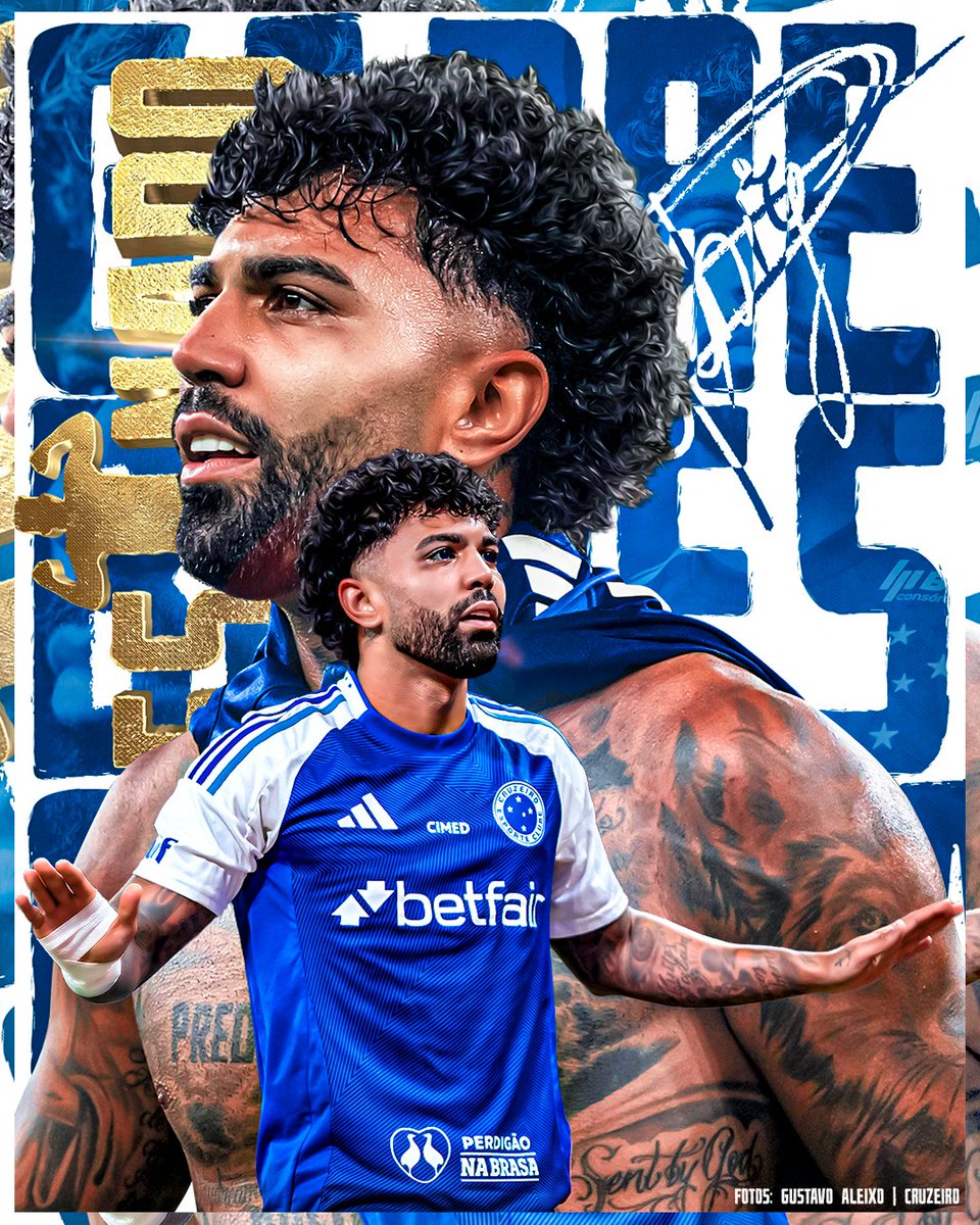 PREDESTINADO 💪🏼 <a href="/gabigol/">Gabriel B.</a> 
📸: Gustavo Aleixo | Cruzeiro