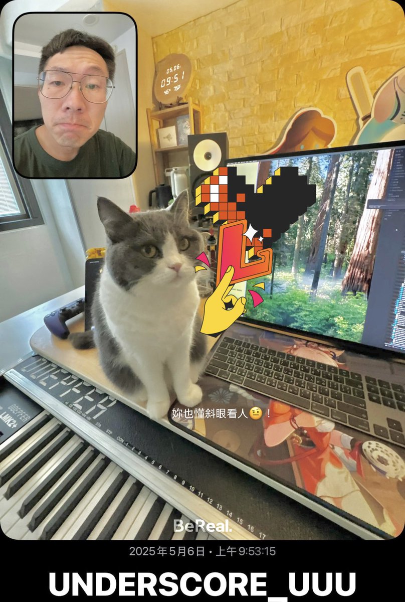 Go back to magic music later 🪄 #MusicDaily #Compose #Music #Producer #SoundDesigner #GameComposer #gamemusic #gameaudio #unclearranger #cat #cats #BritishShorthair #British #Shorthair