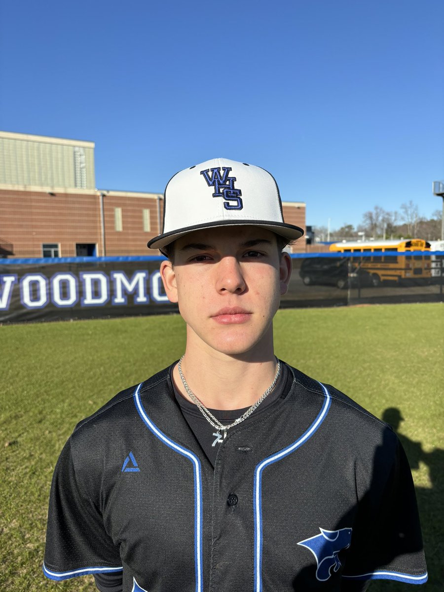 woodmontbsbl's tweet image. Key Performers from tonight’s win

Pitching:
Will Fulcher- W, 3.2 IP, 3 H, 0 R, 4 BB, 6 K
Carson Scott- Save, 3.1 IP, 4 H, 3 R, 1 BB, 5 K

Hitting:
Jacob Prevatte 3-4, 2B, SB, 2 R
Will Fulcher 2-3, 2B, RBI
Carson Scott- RBI 1B