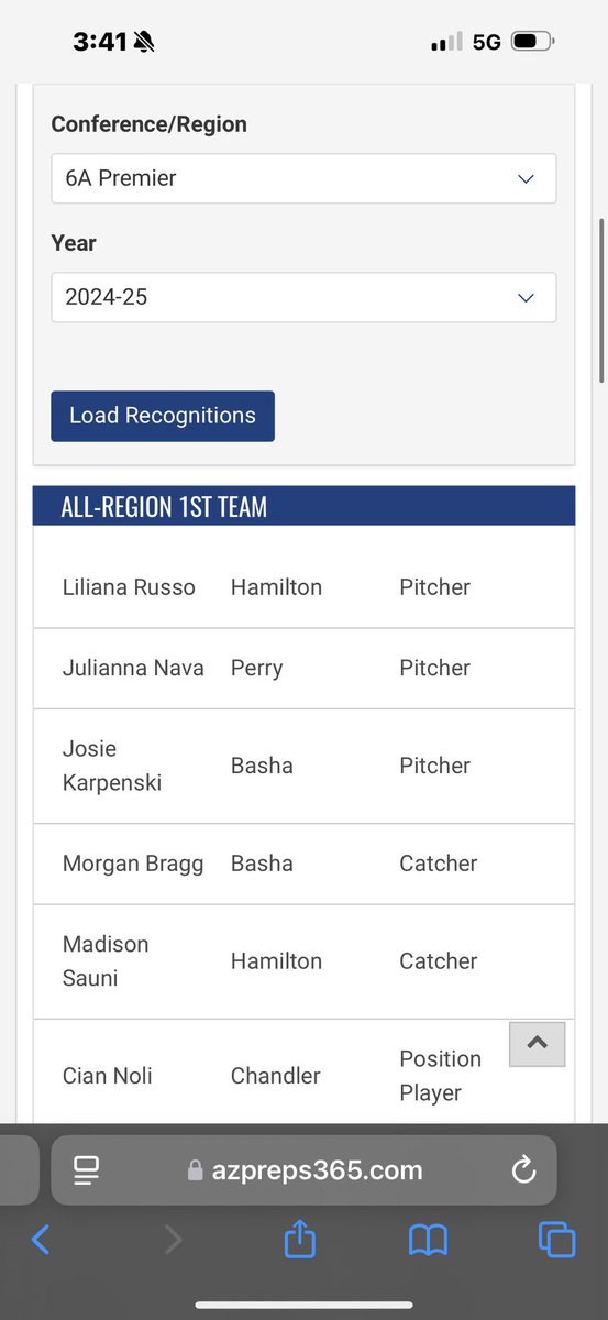 Lily Russo (@lilyrussosb) on Twitter photo This season, I was awarded all-region and all-CUSD 1st team pitcher!
<a href="/Coach_Fisher/">Jen Fisher</a> <a href="/bbogner14/">Brett Bogner</a> This season, I was awarded all-region and all-CUSD 1st team pitcher!
<a href="/Coach_Fisher/">Jen Fisher</a> <a href="/bbogner14/">Brett Bogner</a>