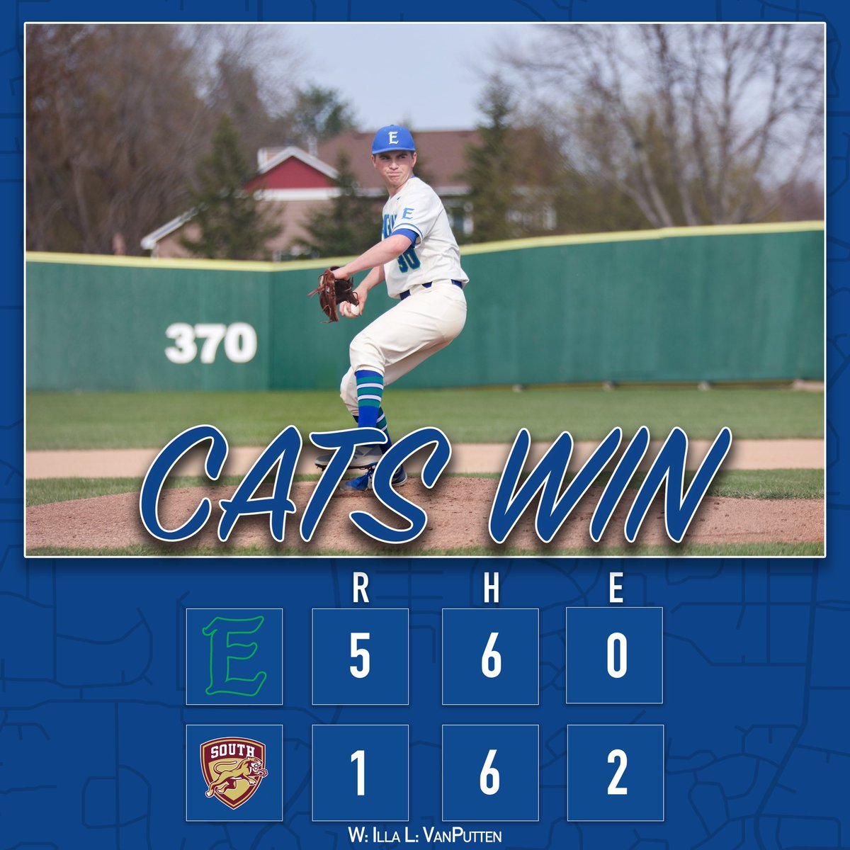 Cats Win!

W - Illa CG 6h, 1er, 1BB 5k’s 

Lunneborg - HR 2RBI 
Gage - 2 hits 1r 
Cantey - 2RBI’s