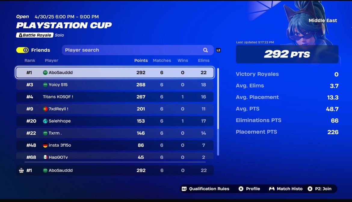 ps cup final (1500$)🥇highest Kill 🥇دام الحساب تبند طز 😂😂 ومافرقت راحت لخويي