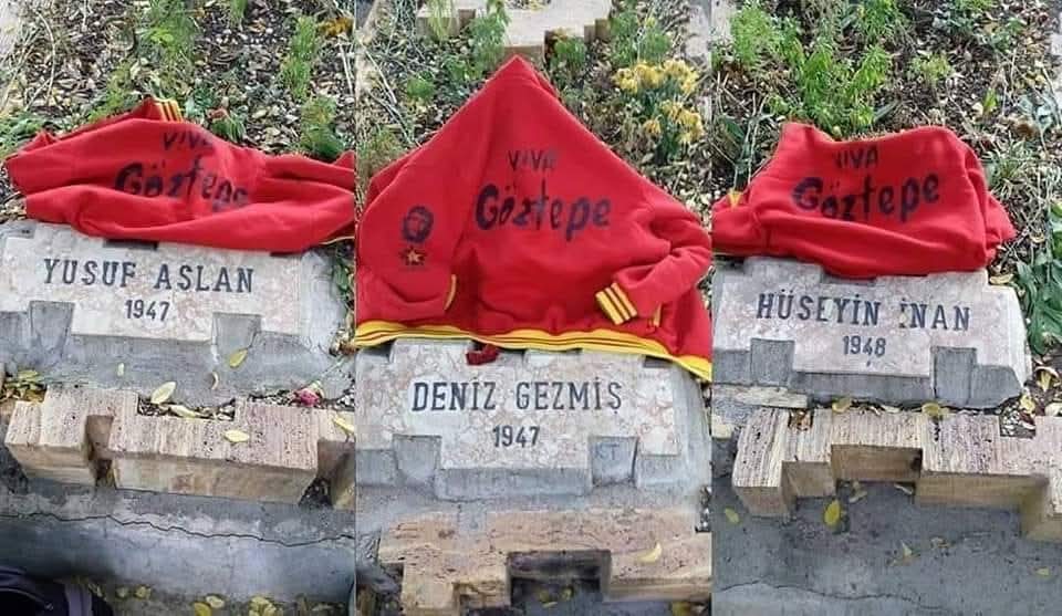 "Saraylar saltanatlar çöker 
kan susar birgün 
zulüm biter. 
menekşelerde açılır üstümüzde 
leylaklarda güler. 
bugünlerden geriye, 
bir yarına gidenler kalır 
bir de yarınlar için direnenler..." Adnan Yücel
 #6Mayıs1972 #DenizGezmiş #YusufAslan #Hüseyinİnan #ÜçFidanÜçYürek