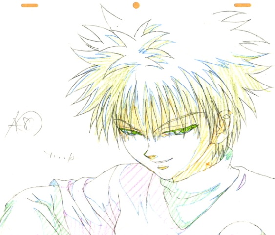 ハンター×ハンター HUNTER×HUNTER 旧アニメ版 キルアセル画 原画