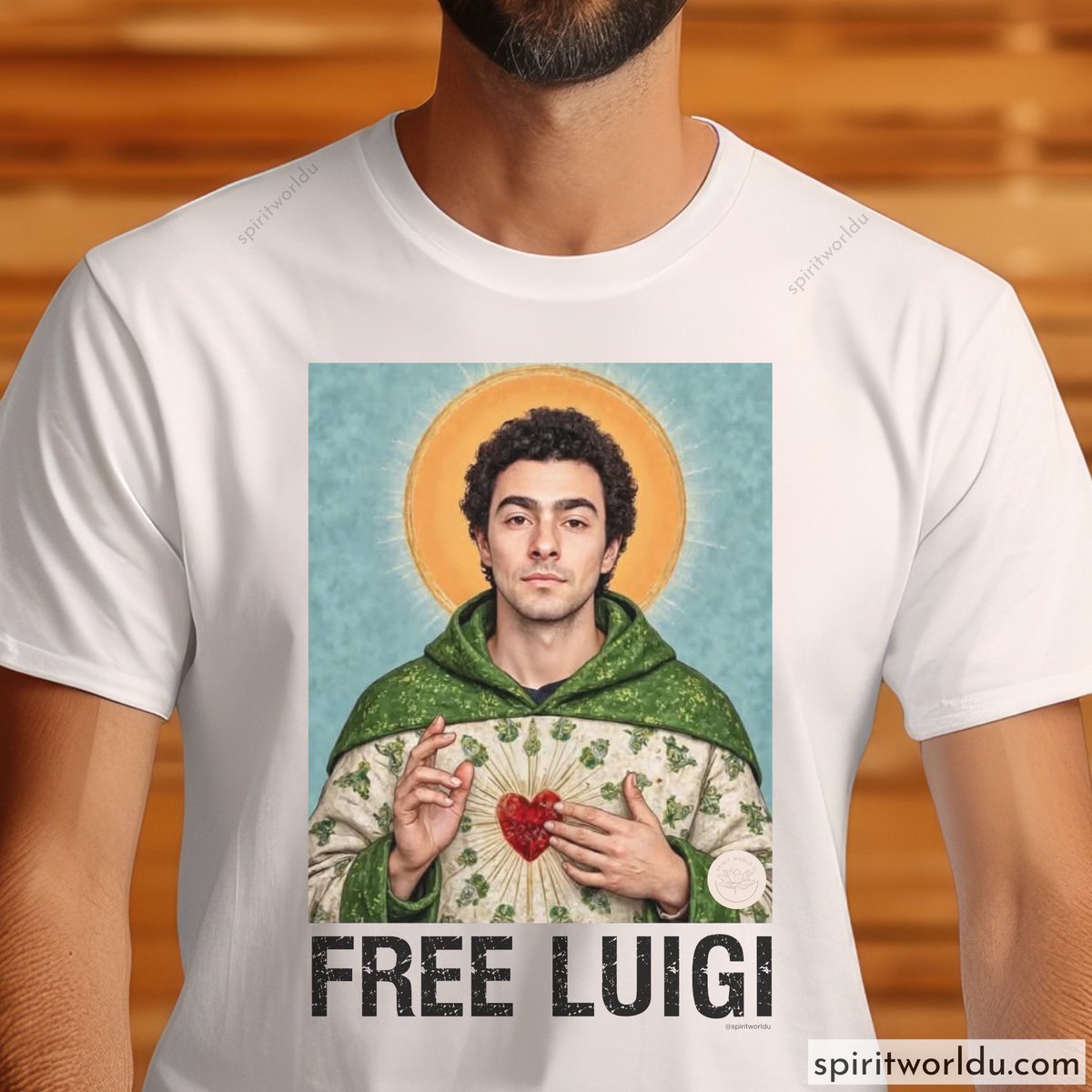 basedpoint0's tweet image. are these the cutest Luigi shirts you’ve ever seen?

A. yes
B. yes, definitely

spiritworldu.com/category/luigi