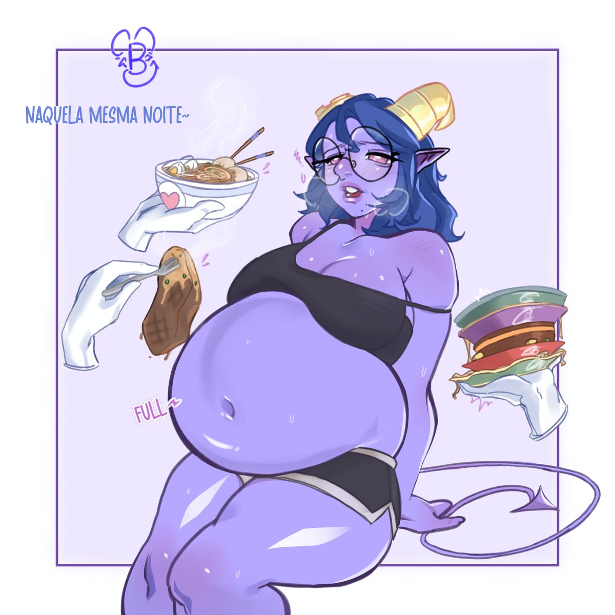 Commission for <a href="/PedroDNsfw/">Gluttonous Demon 🔞</a> 
💜🐈‍⬛🪻