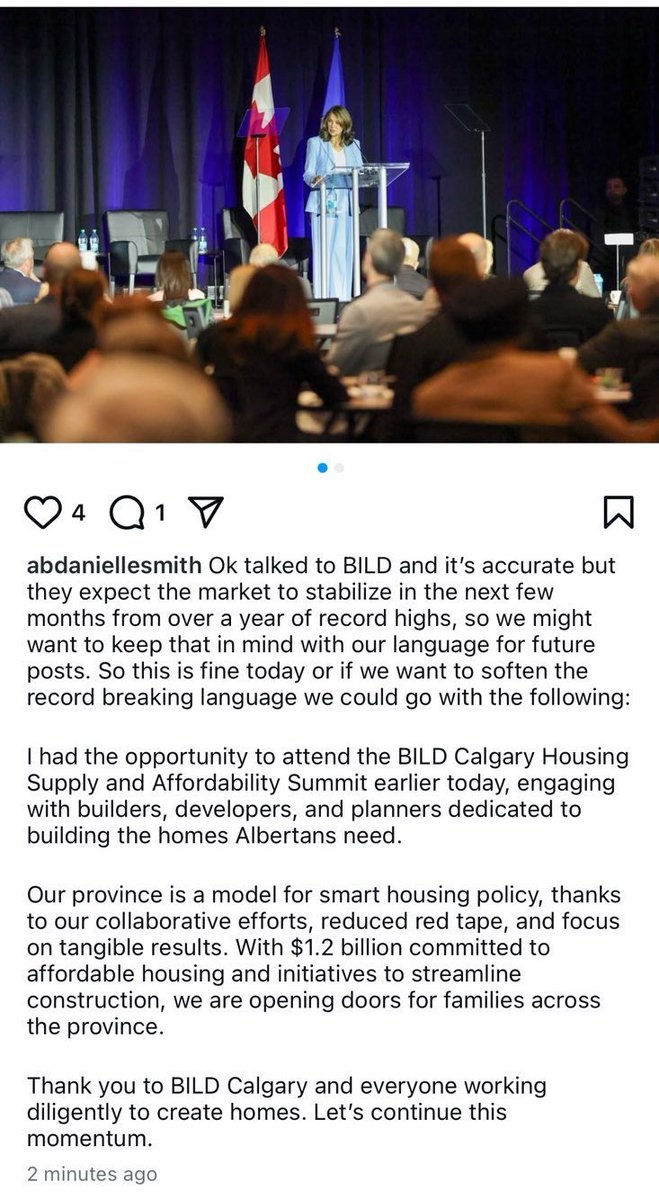 When the comms team tells the whole truth.