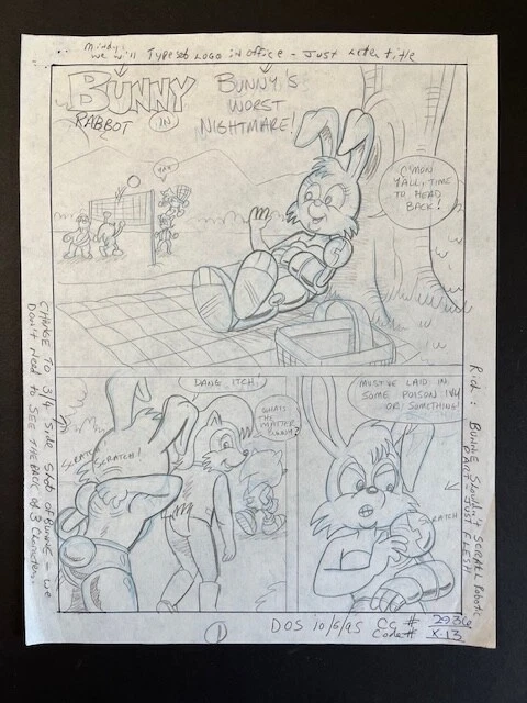 FrackDeals's tweet image. Ebay: Archie Sonic the Hedgehog 8-page original penciled script signed by Rich Koslowski ($450 OBO)

bit.ly/3SoYdoI

#ebaypartner