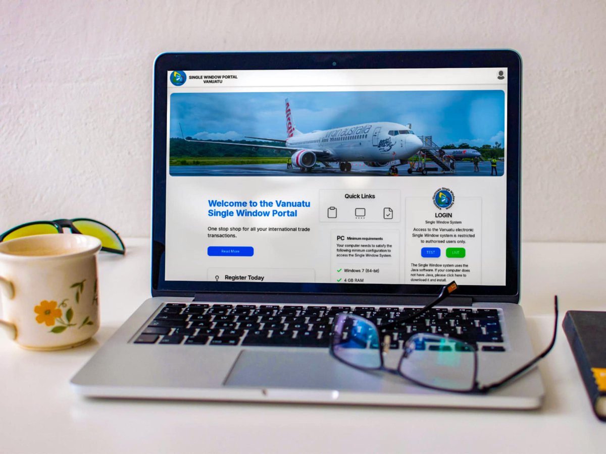 swpvanuatu's tweet photo. MILESTONE!! A brand new Single Window Portal has been launched today, 24th April 2025, to further facilitate trade in Vanuatu. 🇻🇺
🌐 https://t.co/kVG2qTIt40 https://t.co/763hAg9Nsv