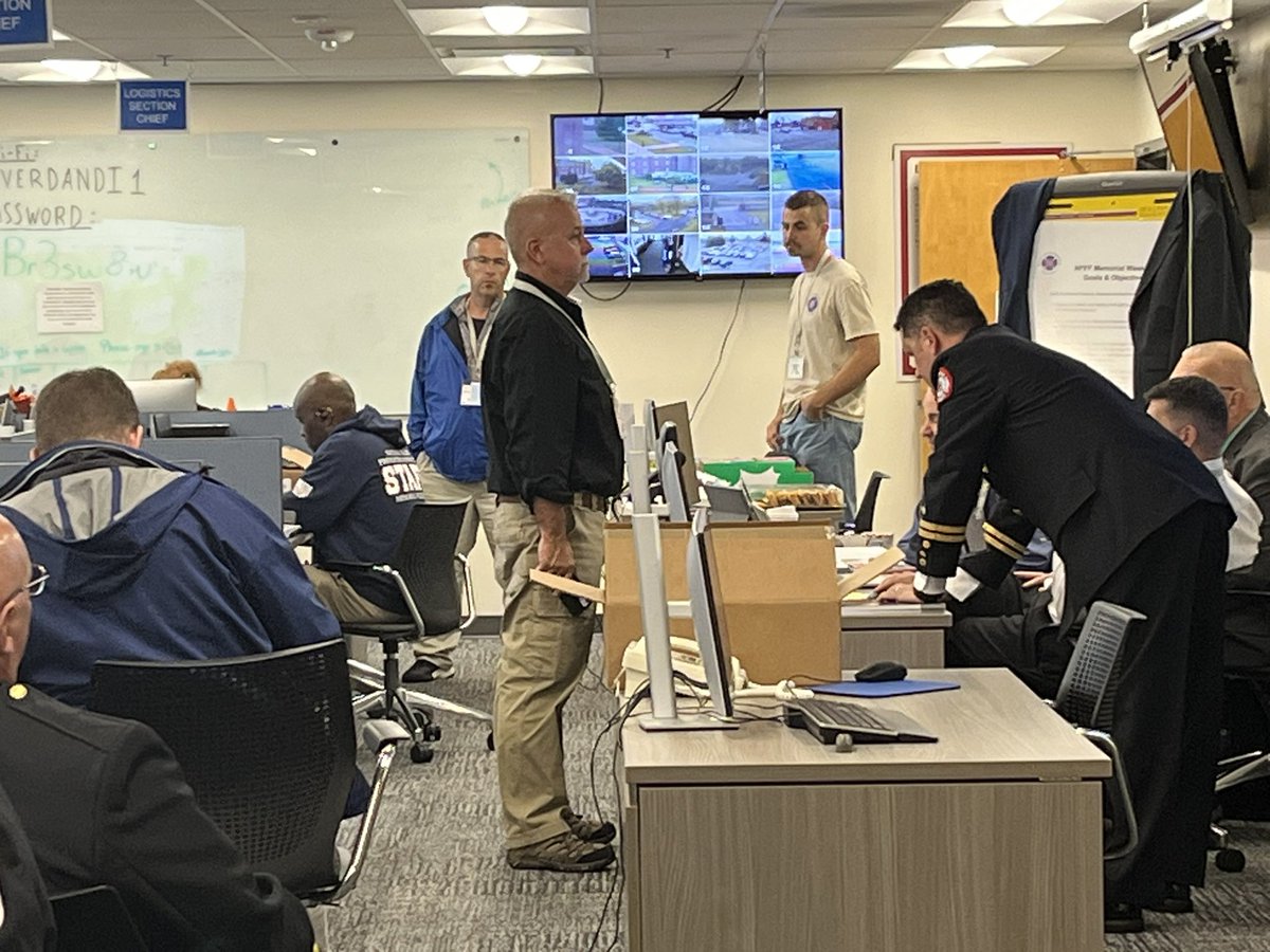 mcfrsPIO's tweet image. A meaningful #FireHero2025 tribute to the Nation’s Fallen Fire Fighters at Annual Memorial Service in Emmitsburg, MD - stopped in to check out Command Post & ‘Incident Command’ at #NETC - Lead PIO @doyle0213 … several contingency plans were flawlessly implemented