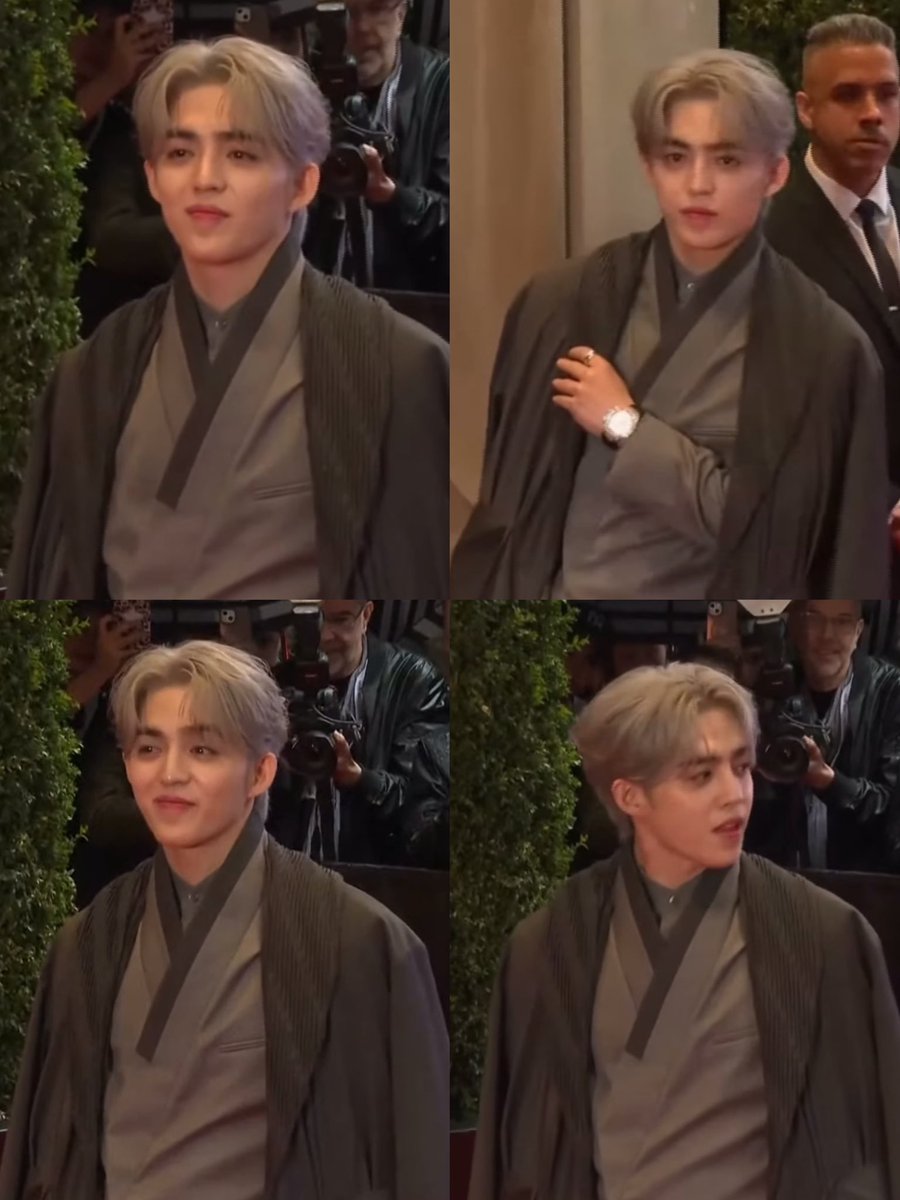 viraltakes's tweet image. S.COUPS of SEVENTEEN for the Met Gala 2025.