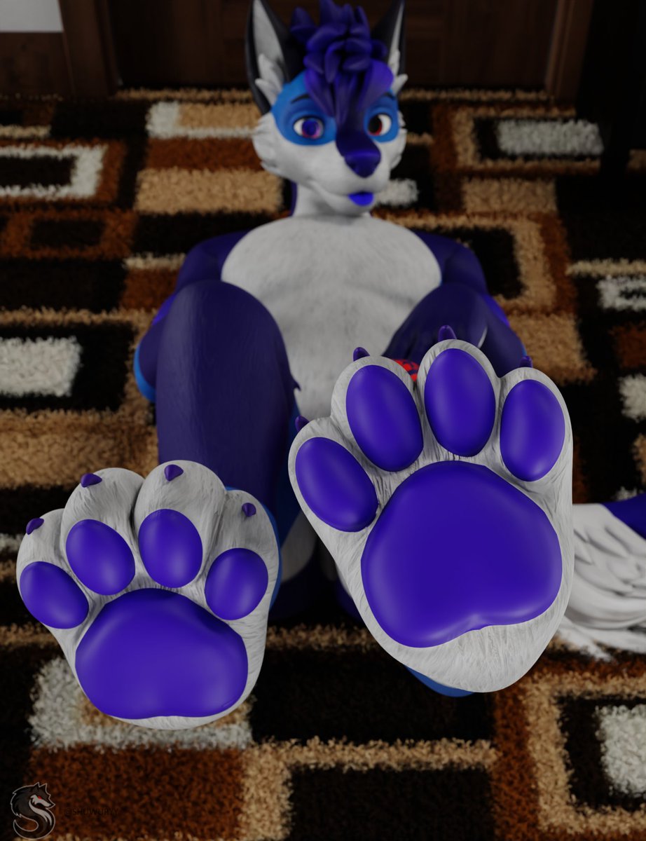 Would you like to see my paws closer of you UwU
Render by <a href="/shUwUryy/">Shurrancs</a>