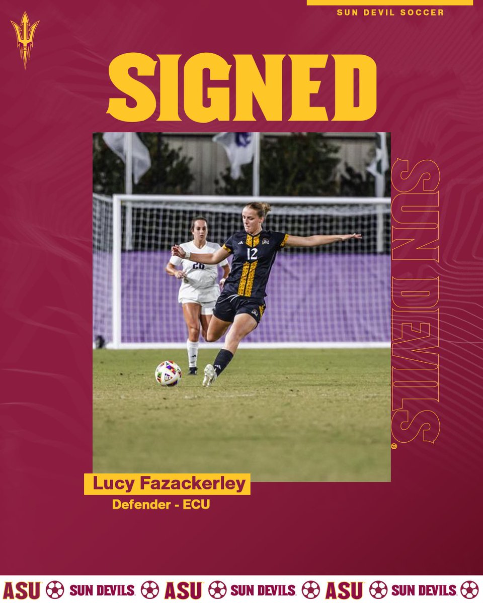 Welcoming a new Sun Devil to the squad 😈

We’re excited to have Lucy Fazackerley join us in Tempe!
