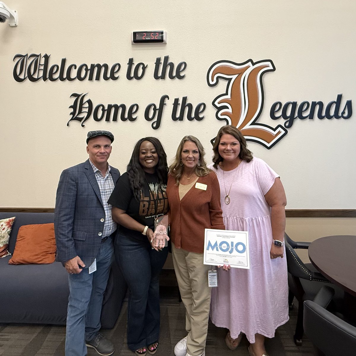 Lawler Middle School (@lawlerms_fisd) on Twitter photo So proud to receive the FISD MOJO Award two years in a row!!! Two Claps to Mrs. Farragut <a href="/LEAF4KIDS/">Lauren Farragut</a> for her work going above and beyond to keep our campus secure and safe! π§‘πβ¨οΈ #WeAreLegends #AlwaysLEGENDARY #LivingTheLegendaryLife So proud to receive the FISD MOJO Award two years in a row!!! Two Claps to Mrs. Farragut <a href="/LEAF4KIDS/">Lauren Farragut</a> for her work going above and beyond to keep our campus secure and safe! π§‘πβ¨οΈ #WeAreLegends #AlwaysLEGENDARY #LivingTheLegendaryLife