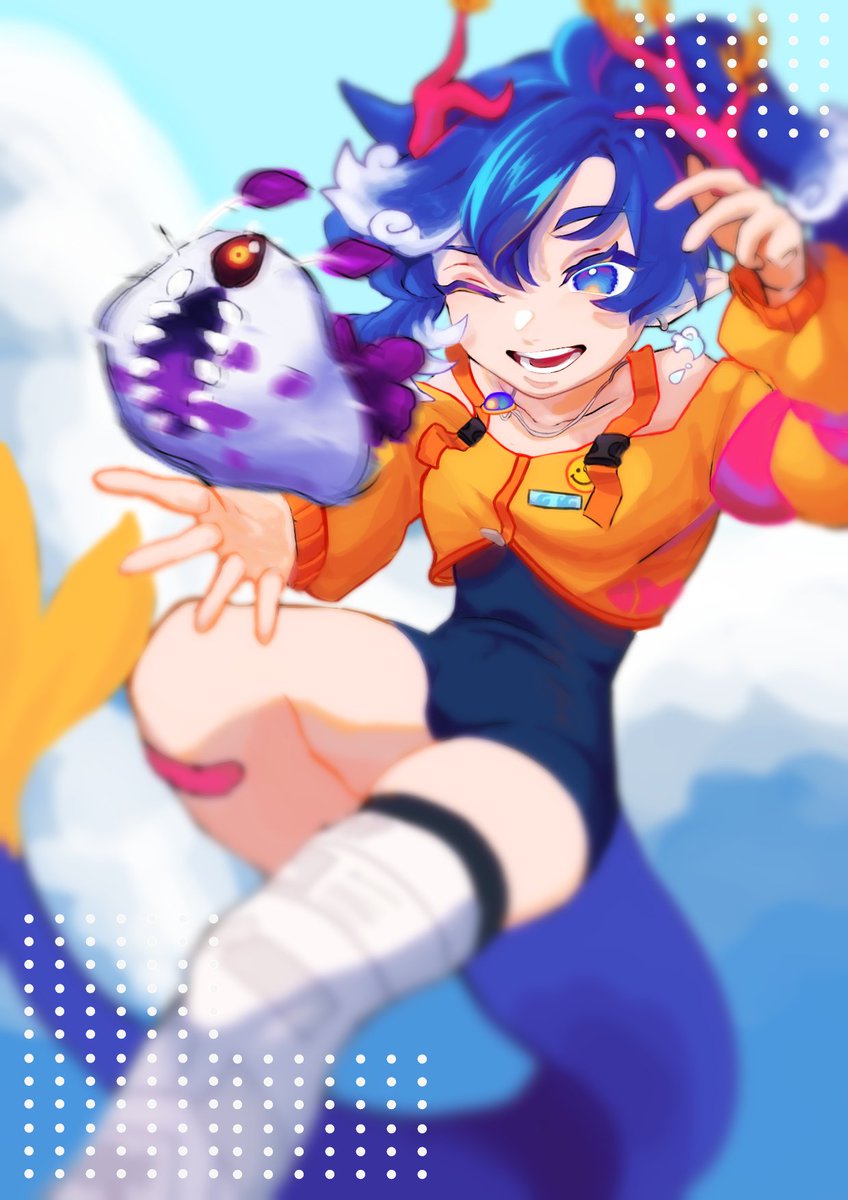 RainyShrimpy's tweet photo. I'm a "Shape-Shrimpter" vtuber! 
☔️
🦐
What kind of vtuber are you? 
🎨nemudaze https://t.co/dWsrdF9DZN