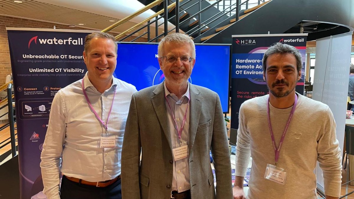 Team Waterfall showed up across the globe last month, joining conversations that matter and helping raise the bar for OT security. Want to connect? Schedule a free consultation with our team to learn how we can support your OT security goals. ➡️ bit.ly/42S3rOA