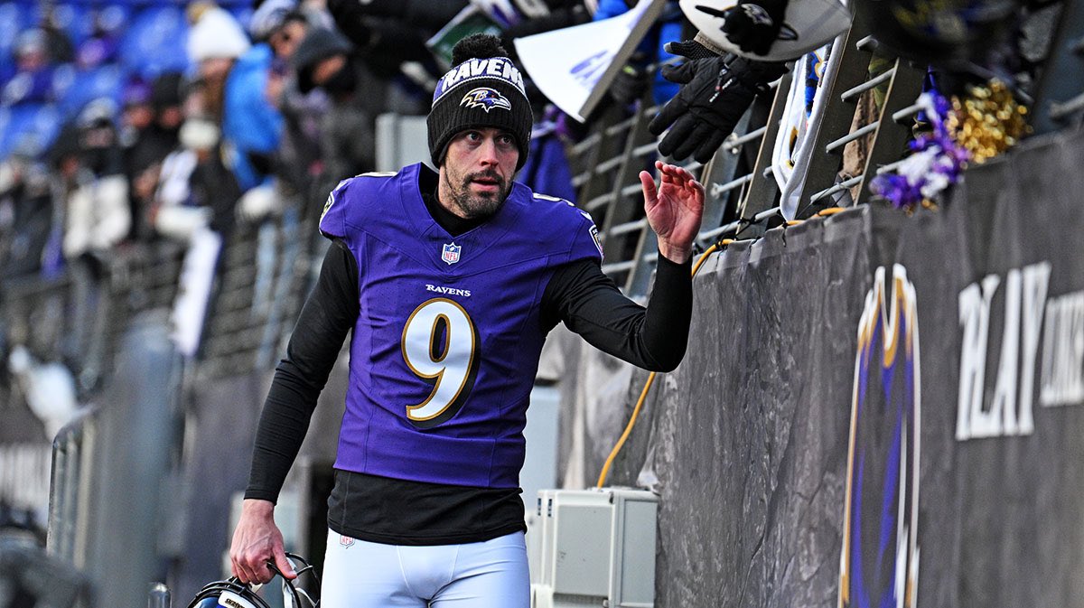 The #Ravens have released K Justin Tucker.

The end of an era in Baltimore.