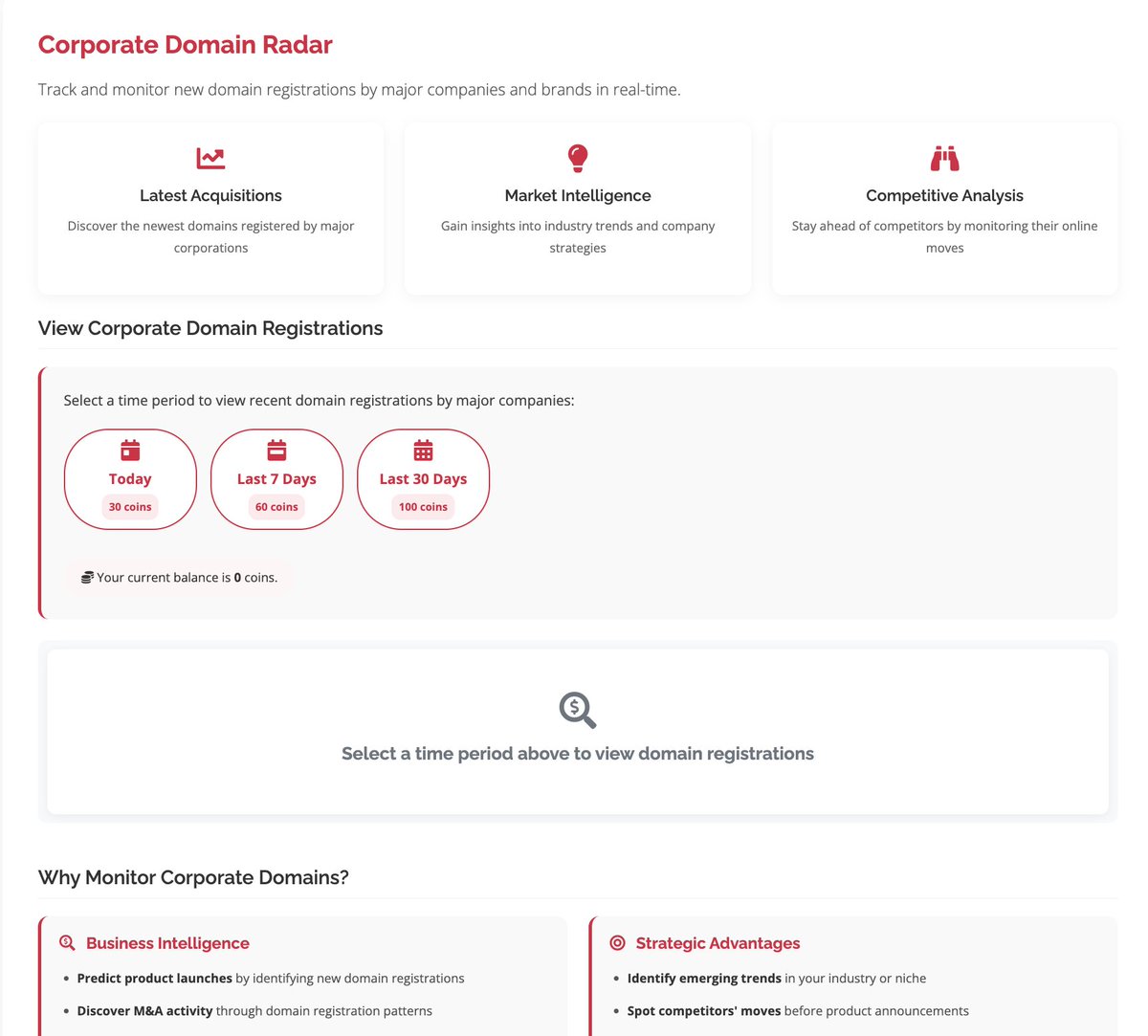 Wondering which big companies are buying domains lately?
With @DnRater’s Corporate Radar, you can track which domains top brands acquired in the last 24h, week, or month.
Use that insight to price better &amp; spot trends 🔥
➡️ Check it out: dnrater.com/ref?u=1610469
 #Domains #Domain