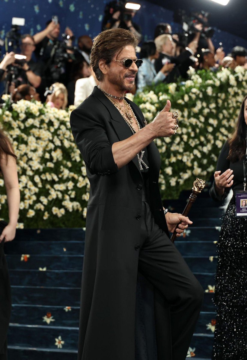 Shah Rukh Khan for the Met Gala 2025. 🔥 #MetGala2025