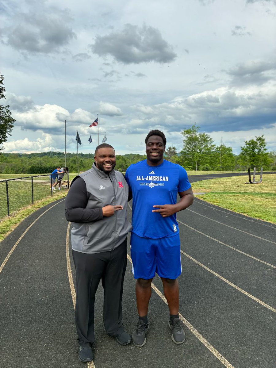 Brandon Collier (@bcollierppi) on Twitter photo Big S/O to <a href="/CoachBradden/">Terry Bradden Jr</a> for coming to VA to spend time with THE BIG 🎟️ <a href="/Sone_Valdin52/">Valdin ”Vee” Sone 4⭐️</a> !! <a href="/HuskerFootball/">Nebraska Football</a> <a href="/CoachEJbarthel/">EJ Barthel</a> <a href="/CoachMattRhule/">Matt Rhule</a> <a href="/PPIRecruits/">PPIRECRUITS</a> #GBR Big S/O to <a href="/CoachBradden/">Terry Bradden Jr</a> for coming to VA to spend time with THE BIG 🎟️ <a href="/Sone_Valdin52/">Valdin ”Vee” Sone 4⭐️</a> !! <a href="/HuskerFootball/">Nebraska Football</a> <a href="/CoachEJbarthel/">EJ Barthel</a> <a href="/CoachMattRhule/">Matt Rhule</a> <a href="/PPIRecruits/">PPIRECRUITS</a> #GBR