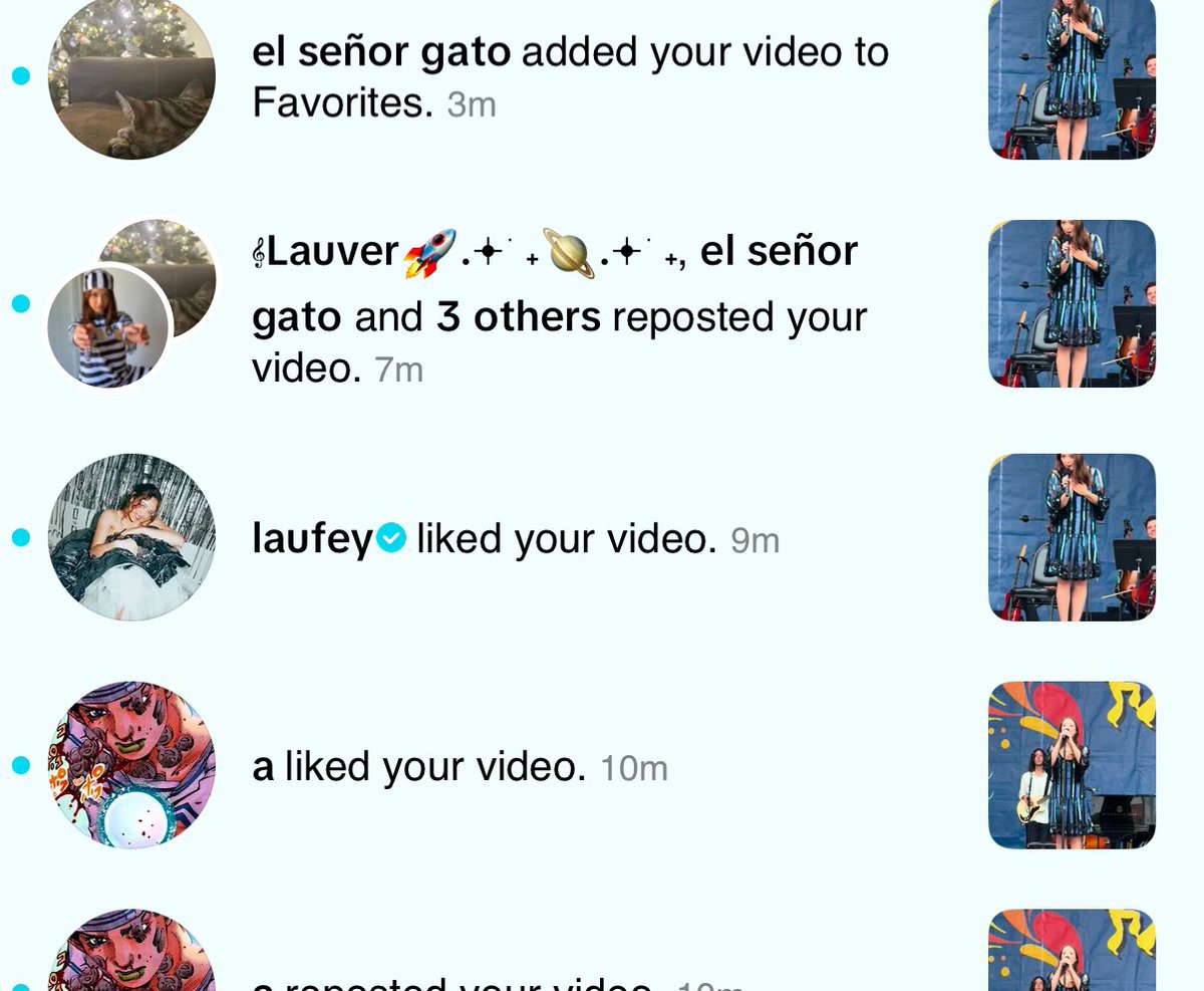 chat she just noticed my video for a THIRD TIME 😭 💞 LOVE LAUFEY SO MUCH