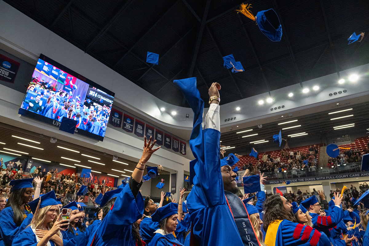 This Friday, May 9, graduates from Business, Health Sciences, Liberal Arts and Music will walk across the Commencement stage and official become #DuqGrad 🎓
Watch it live: duq.edu/commencement