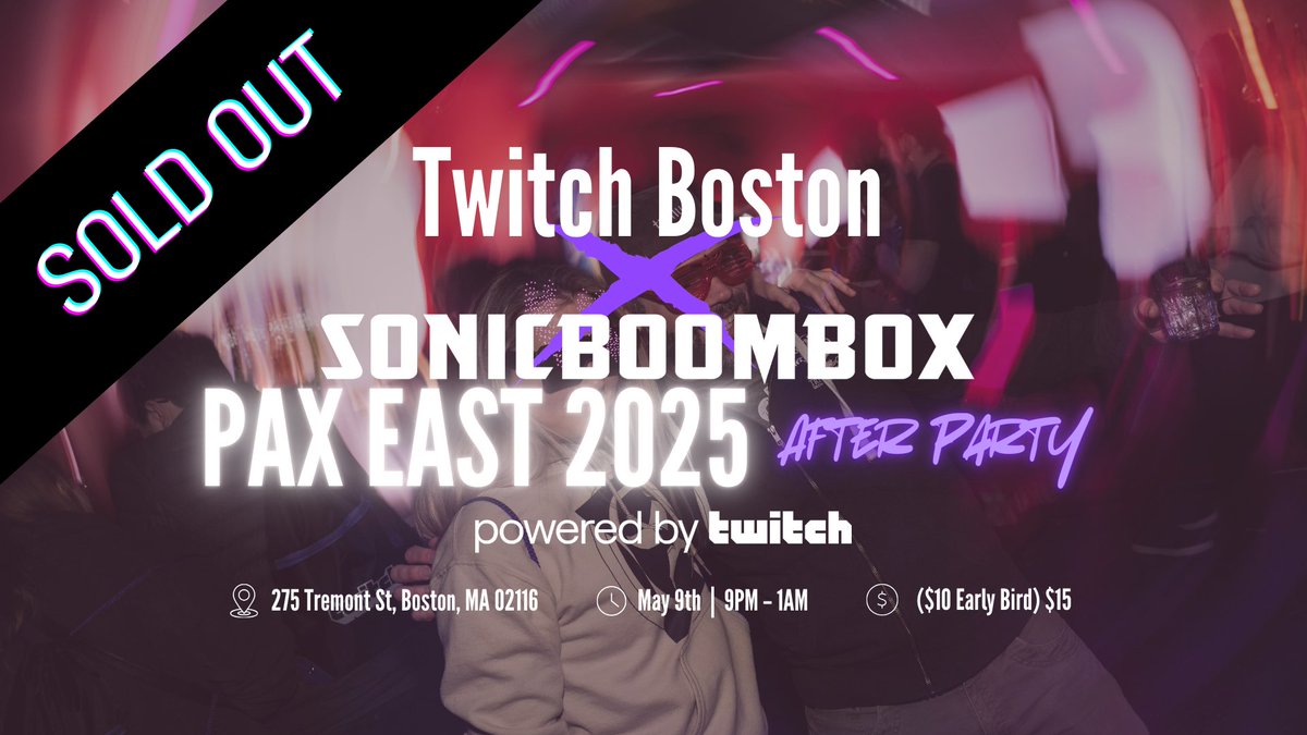 TwitchBoston's tweet image. 