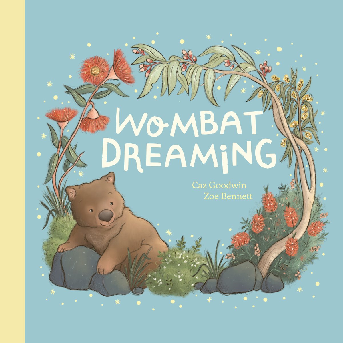 🌟Cover Reveal 🌟
I'm excited to reveal the cover of 'Wombat Dreaming' written by me, beautifully illustrated by #ZoeBennett and published by @affirmpress. Isn't the cover adorable? 
Pre-order from your favourite bookshop.
#WombatDreaming #picturebook