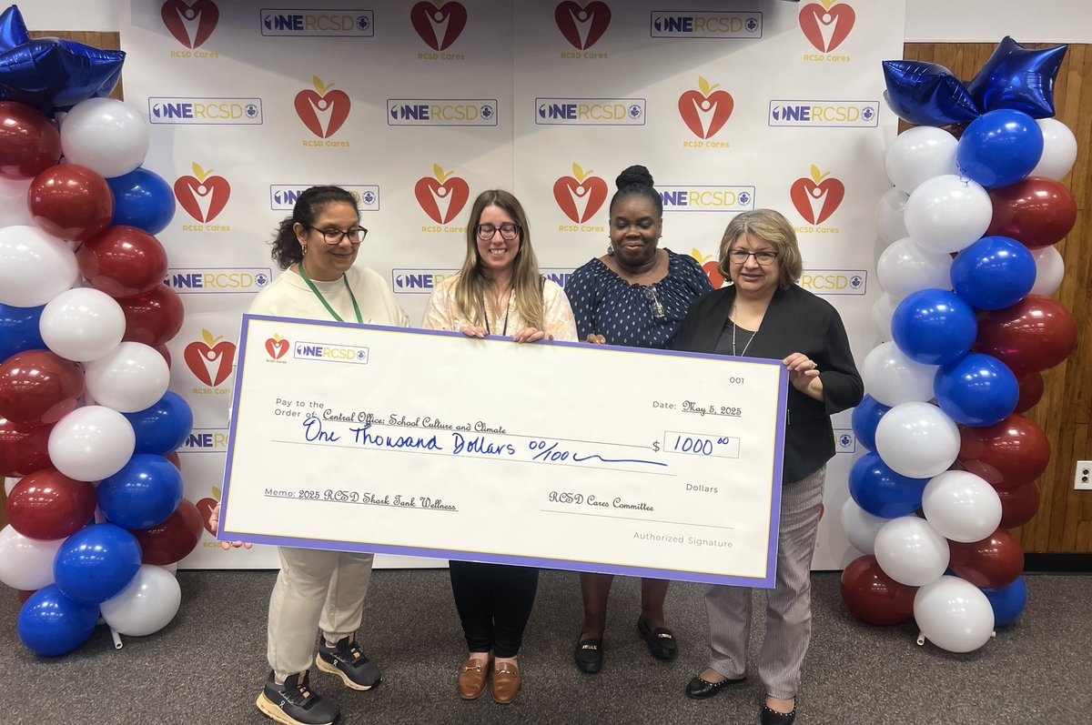 drchrismiller2's tweet image. What a creative, energizing day! Our @RCSDNYS Shark Tank-style Wellness Event gave staff the mic to pitch bold ideas for wellness grants. Thank you to our unions and Employee Benefits Team for organizing this powerful and innovative event.