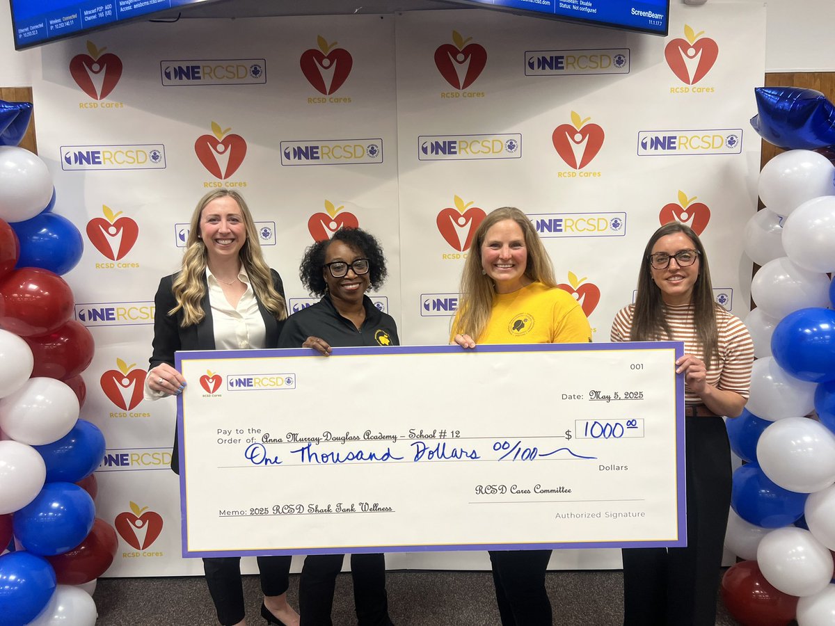 drchrismiller2's tweet image. What a creative, energizing day! Our @RCSDNYS Shark Tank-style Wellness Event gave staff the mic to pitch bold ideas for wellness grants. Thank you to our unions and Employee Benefits Team for organizing this powerful and innovative event.
