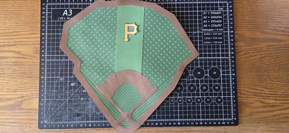 PNC field. I might change the Pirates logo to green like it was mowed in to the grass but I kinda like this look too. If anyone knows if the field at PNC is below ground level please let me know.  I'll research it before I start building the main stadium.