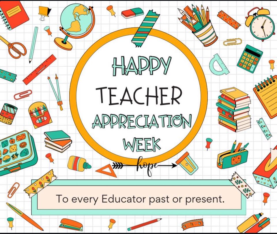 To all of the teachers and educators who inspire, nurture and shape the future, we thank you! Happy #TeacherAppreciationWeek!
