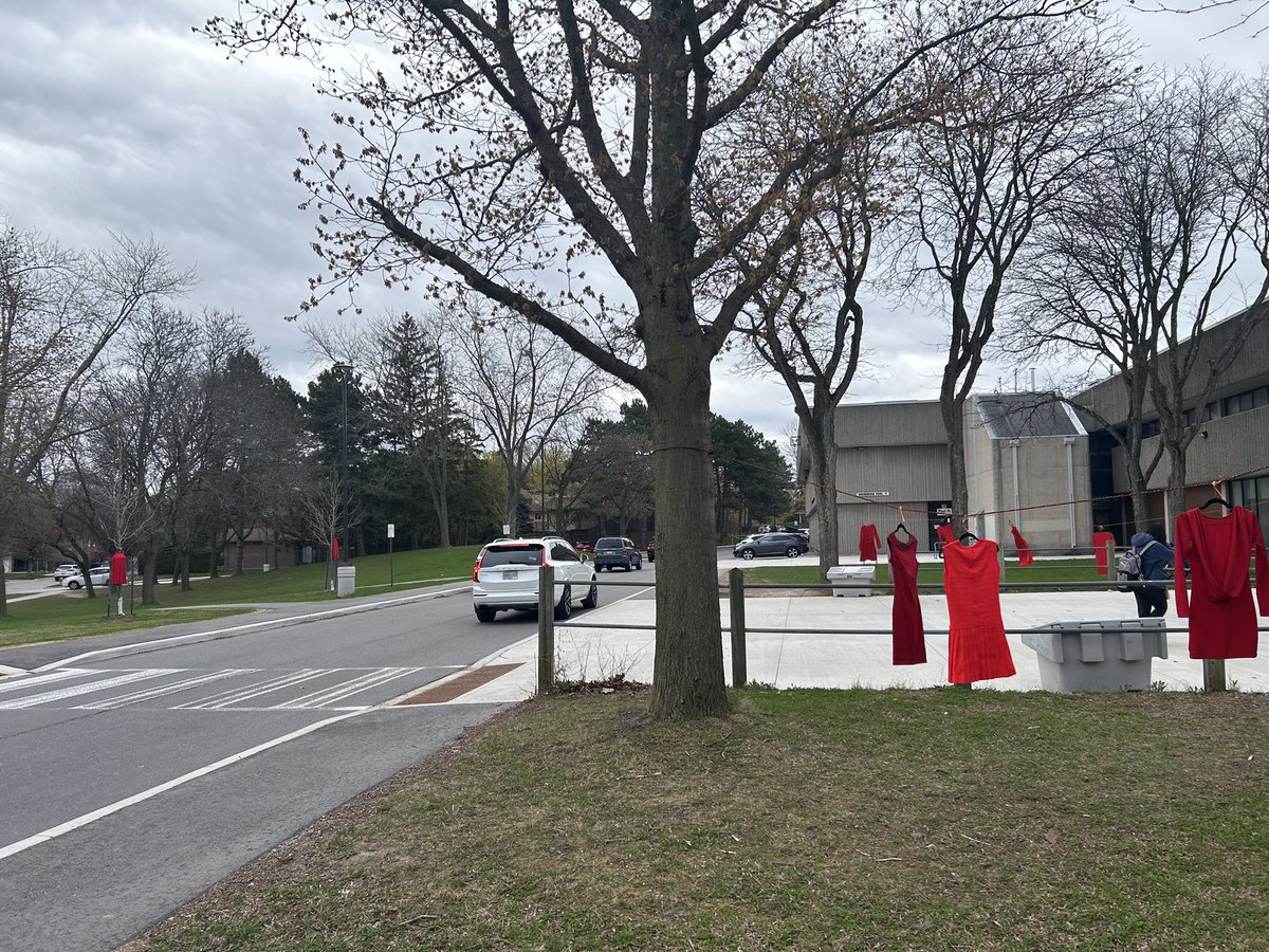A. Y. Jackson Secondary School (@ayjacksonss) on Twitter photo Today at AYJ, red dresses hang in silence…speaking volumes. We honour the lives of Missing & Murdered Indigenous Women, Girls, and Two-Spirit People. A powerful reminder of the violence, the loss, and our responsibility to seek reconciliation.#RedDressDay <a href="/pctdsb/">Peter Chang</a> <a href="/LC2_TDSB/">Learning Centre 2</a> Today at AYJ, red dresses hang in silence…speaking volumes. We honour the lives of Missing & Murdered Indigenous Women, Girls, and Two-Spirit People. A powerful reminder of the violence, the loss, and our responsibility to seek reconciliation.#RedDressDay <a href="/pctdsb/">Peter Chang</a> <a href="/LC2_TDSB/">Learning Centre 2</a>