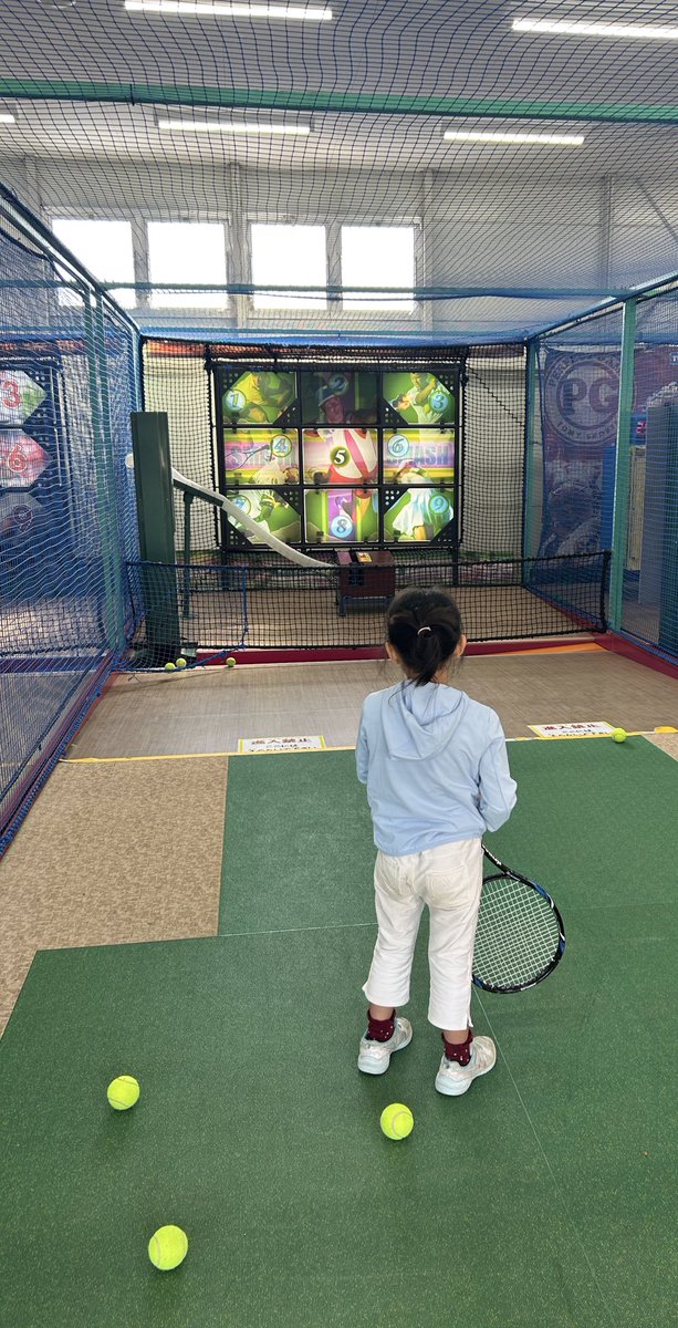 遊園地のゲーセンにあったこのテニスのゲーム、湾岸にも欲しい！
スポーツバーにおいてくれないかな🚩