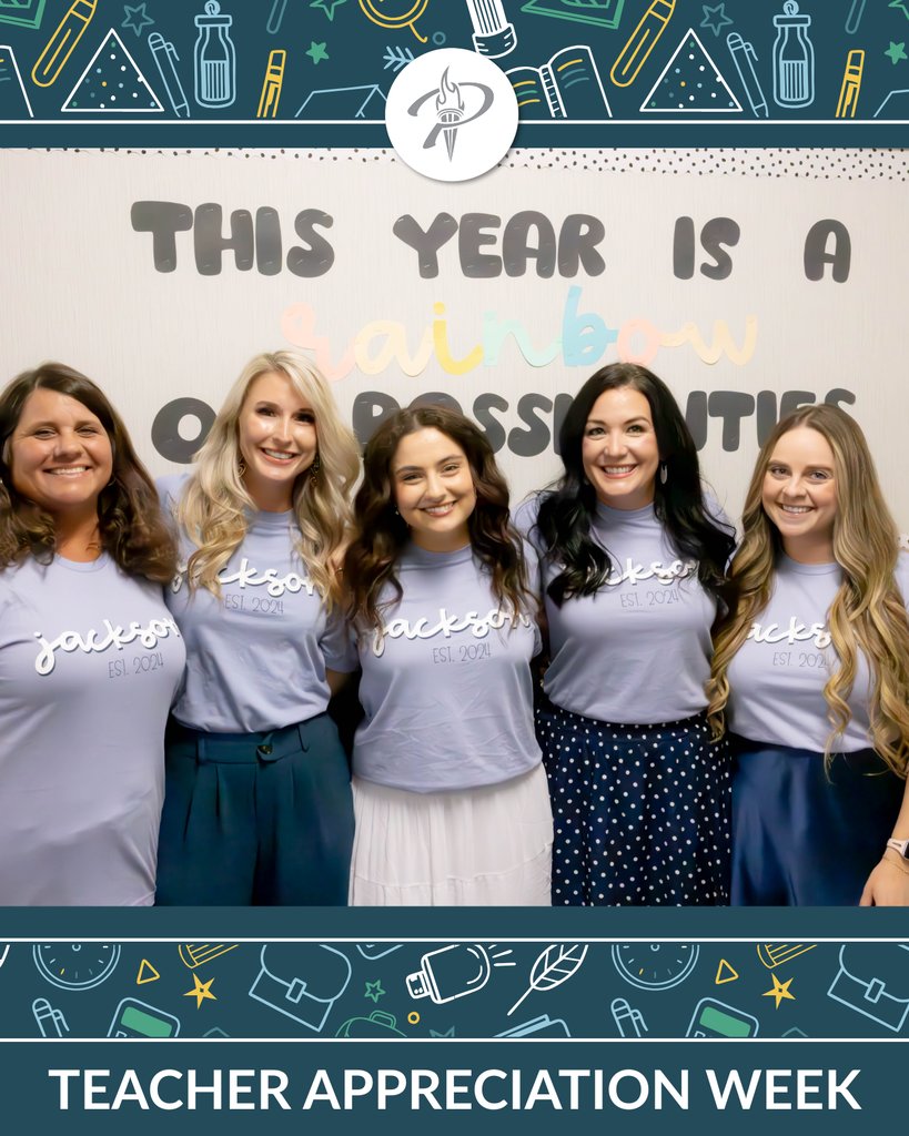 🍎📚 Happy Teacher Appreciation Week! 🎉✏️
 To all of our incredible educators – THANK YOU for your passion, dedication, and the countless ways you inspire our students every single day. 🙌You are the heart of our schools and the heroes in every classroom! #prosperproud