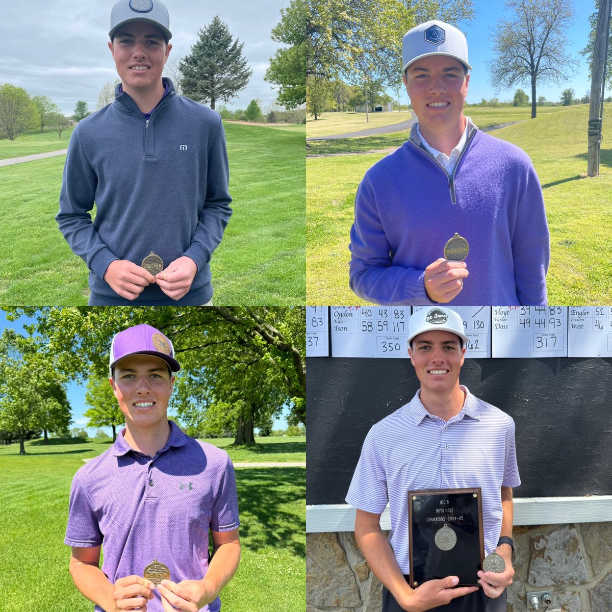 Back to back to back to back! Monett’s 4 time individual Big 8 golf champion, Jaxon Bailey!! One of the hardest working most dedicated athletes you will find! <a href="/MonettHigh/">Monett High School</a> <a href="/MonettAthletics/">@MonettAthletics</a> <a href="/MonettSports/">Jared Lankford</a> <a href="/KODESports/">Four States Sports Report</a> <a href="/OzarksOzone/">Ozarks Sports Zone</a>