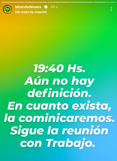 CiudadDeBondis's tweet photo. Desde la cuenta oficial de la #Linea85 cuentan que A ESTA HORA NO HAY DEFINICIÓN https://t.co/rt86qSj2cC