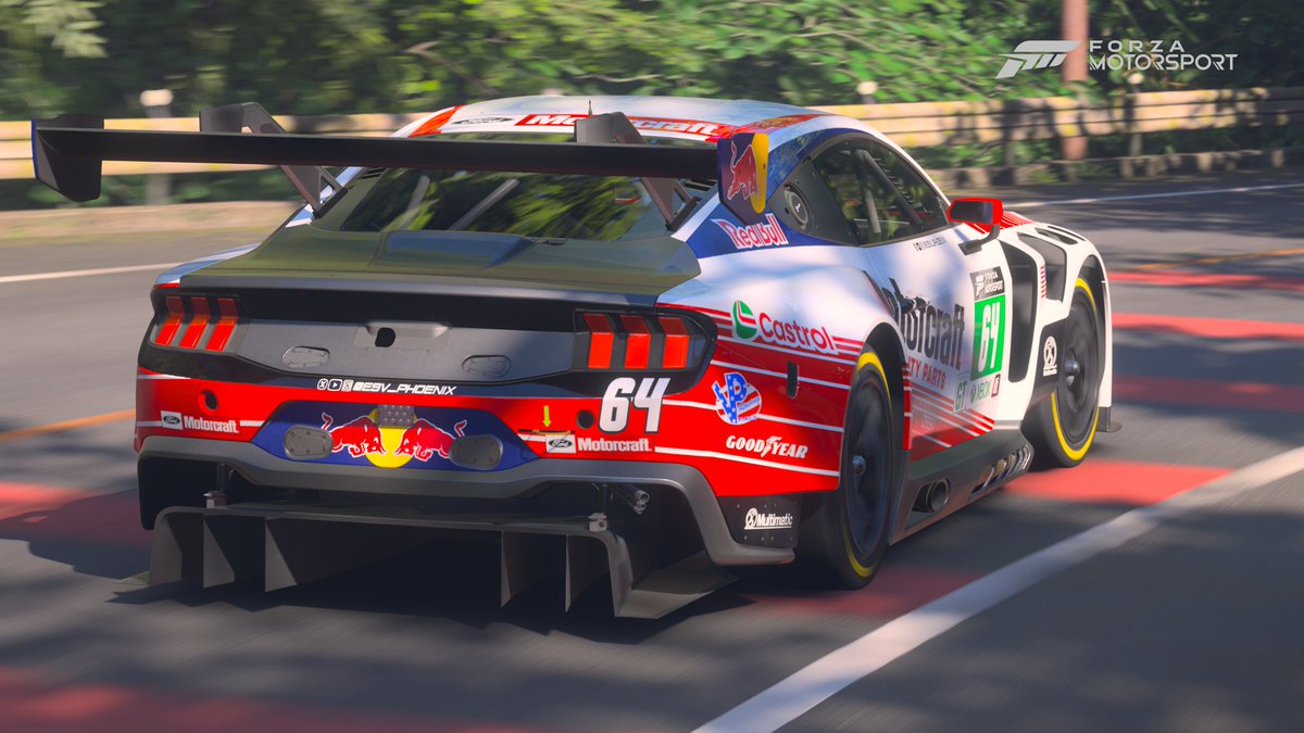 ᴇꜱᴠ ᴘʜᴏᴇɴɪx 🇬🇧 (@esv_phoenix) on Twitter photo Now Shared for the new Mustang GT3 in <a href="/ForzaMotorsport/">Forza Motorsport</a>
This livery is a tribute to the iconic Motorcraft Mustangs that competed in IMSA in the Late 1980’s, also a nod to the 2019 Motorcraft Ford GT.
Search tag - ESV Phoenix
File Name - Motorcraft GT3
#ForzaMotorsport
#FMshare Now Shared for the new Mustang GT3 in <a href="/ForzaMotorsport/">Forza Motorsport</a>
This livery is a tribute to the iconic Motorcraft Mustangs that competed in IMSA in the Late 1980’s, also a nod to the 2019 Motorcraft Ford GT.
Search tag - ESV Phoenix
File Name - Motorcraft GT3
#ForzaMotorsport
#FMshare