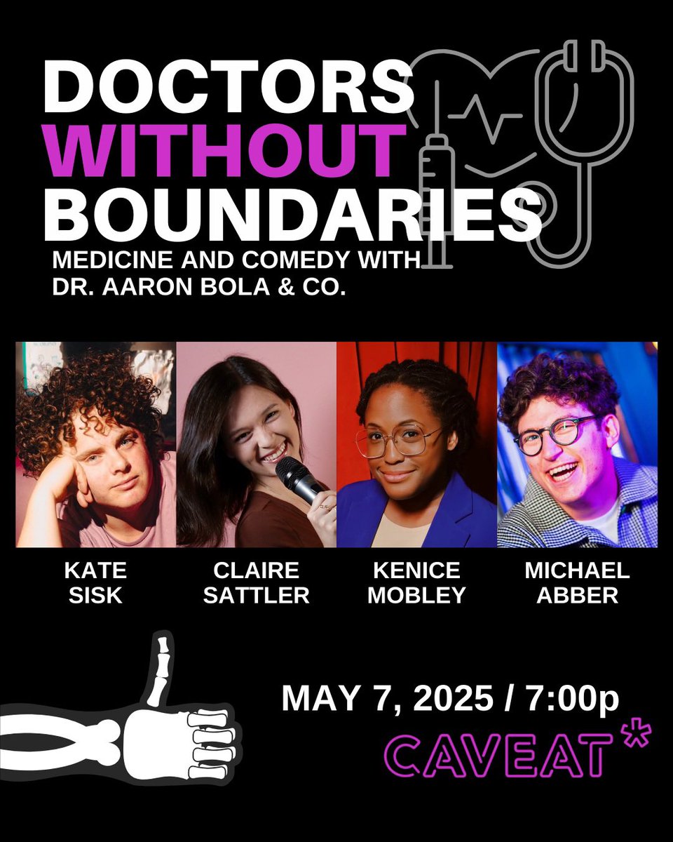 AaronBola's tweet photo. Featuring Kate Sisk, Claire Sattler, Kenice Mobley, and Michael Abber! https://t.co/cwtgz9tSTO