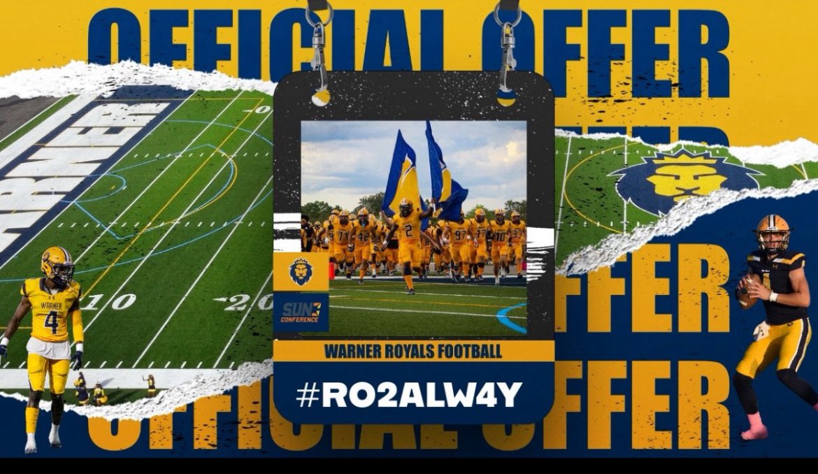 2026 6’5 DE Caleb Bell⭐️ (@calebbell44) on Twitter photo After a great conversation with <a href="/dburks88/">Dialleo Burks Sr.</a> i’m blessed to receive an offer to <a href="/WarnerUFootball/">Warner Football</a> ! <a href="/polk_way/">PolkWay</a> <a href="/H2_Recruiting/">Hasani (H2) | Football Recruiting</a> <a href="/QBTucker/">Coach Tucker</a> <a href="/thejaredcrews/">Jared Crews</a> <a href="/GradyMorrell/">Grady Morrell "Coach G"</a> <a href="/BartowBoosters/">BHS Athletic Boosters</a> After a great conversation with <a href="/dburks88/">Dialleo Burks Sr.</a> i’m blessed to receive an offer to <a href="/WarnerUFootball/">Warner Football</a> ! <a href="/polk_way/">PolkWay</a> <a href="/H2_Recruiting/">Hasani (H2) | Football Recruiting</a> <a href="/QBTucker/">Coach Tucker</a> <a href="/thejaredcrews/">Jared Crews</a> <a href="/GradyMorrell/">Grady Morrell "Coach G"</a> <a href="/BartowBoosters/">BHS Athletic Boosters</a>
