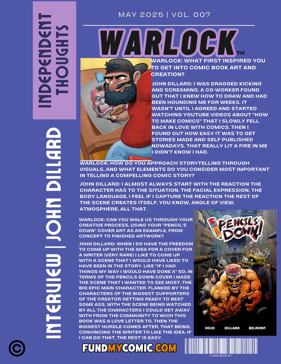 WarlockComics's tweet image. WARLOCK (Independent Comics Magazine) May | Vol. 007 Part Two (Pg5-8) #Comicsgate #ComicArt @JonMalin @DillardDraws @Justin_Belmont @__RiseAgain__ @KatyDidClips @SaltyDraws @WartTheWizard @retroboy1983 @andysmithart @VLolosOfficiel @BillyTucci @dickandcomix @thatstarwarsgrl