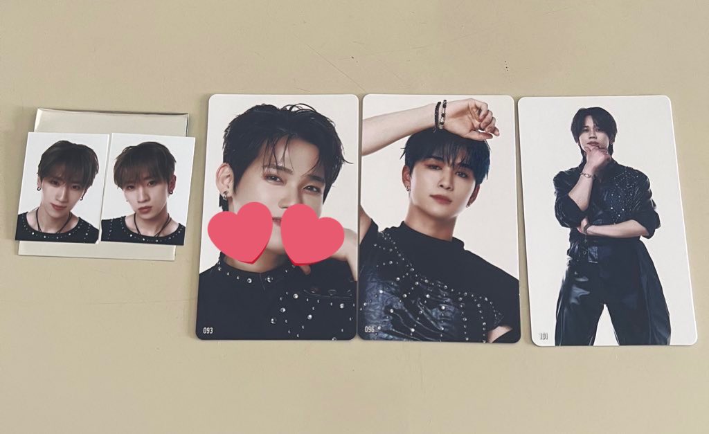 2025 XQUARE INI 交換 トレカ IDフォト

譲　トレカ
　　　後藤 威尊 096
　　　藤牧 京介 101

　　IDフォトカード
　　　許 豊凡 ( フェンファン ）

求  髙塚 大夢

郵送希望📮
素人保存ですので神経質な方は御遠慮ください🙇🏻‍♀️