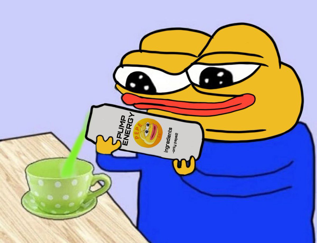 Giving it the juice $PEPE #PEPE2