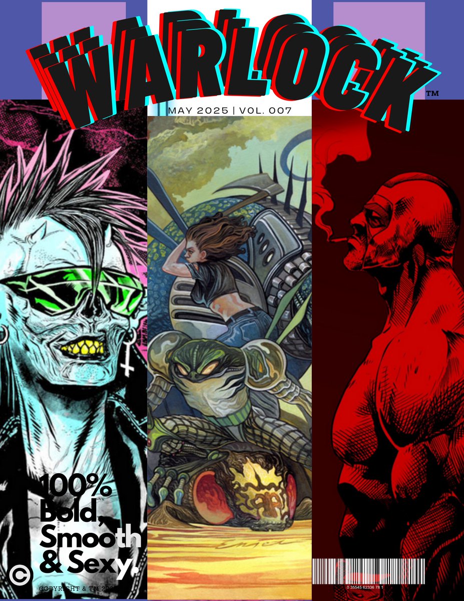 WarlockComics's tweet image. WARLOCK (Independent Comics Magazine) May | Vol. 007 Part One (Pg1-4) #comics #Comicsgate @EthanVanSciver @shanedavisart @JonMalin @BillyTucci @gnolan12 @aaronlopresti @EnjetiArt @DillardDraws @WartTheWizard @dickandcomix @DanLawlis @__RiseAgain__ @ArtThibert @VLolosOfficiel