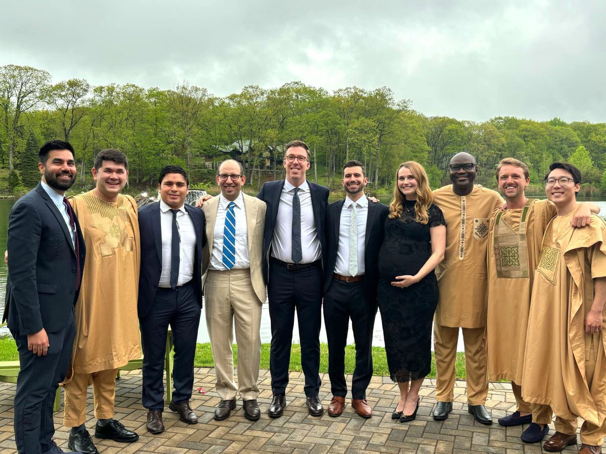 Dami Akinmolayemi, MD, MPH (@dakinmolayemi) on Twitter photo <a href="/SinaiCards/">Mount Sinai Cardiology Fellowship</a> crew was off-duty this weekend to celebrate our co-fellow tying the knot! <a href="/SinaiCards/">Mount Sinai Cardiology Fellowship</a> crew was off-duty this weekend to celebrate our co-fellow tying the knot!