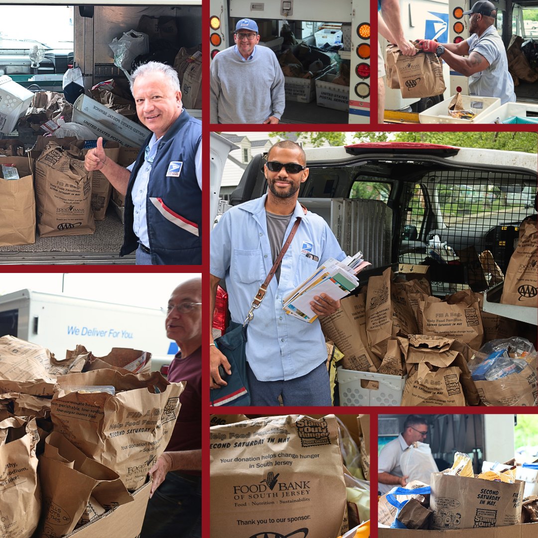 Food Bank of South Jersey (@foodbanksj) on Twitter photo It's that time already! ๐ฆ๐๐ฎ๐บ๐ฝ ๐ข๐๐ ๐๐๐ป๐ด๐ฒ๐ฟ is happening this Saturday, May 10! Did you receive a postcard this past weekend? Or maybe a bag? Then be sure to leave your non-perishable food items next to your mailbox for your letter carrier to collect. For the dos and It's that time already! ๐ฆ๐๐ฎ๐บ๐ฝ ๐ข๐๐ ๐๐๐ป๐ด๐ฒ๐ฟ is happening this Saturday, May 10! Did you receive a postcard this past weekend? Or maybe a bag? Then be sure to leave your non-perishable food items next to your mailbox for your letter carrier to collect. For the dos and