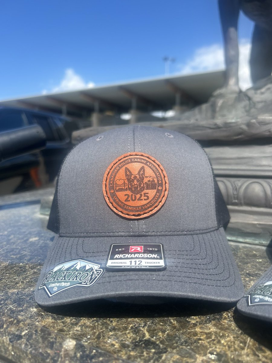 Big thanks to Wayne at Black Iron Leather Patch Canada for these awesome CPCA Seminar hats! Limited edition and just one of the perks of this year's registration. Secure yours today!! HANDLERS! sign up while you still can for the CPCA spring seminar.
@cpca_k9_patrol