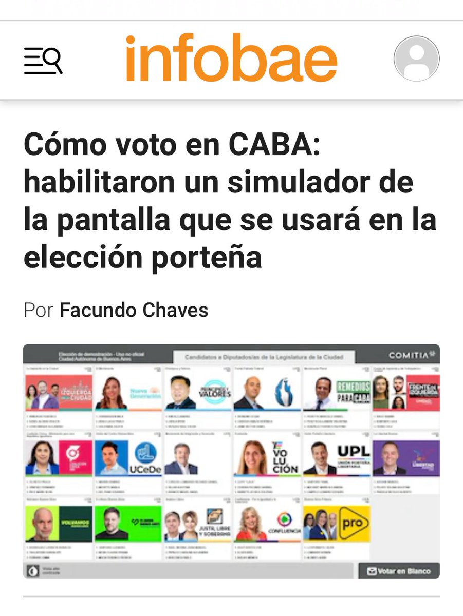 Mira vos! el sistema de votación que usa Salta y que algunos decían que no servía porque bla bla bla también se usara en Buenos Aires